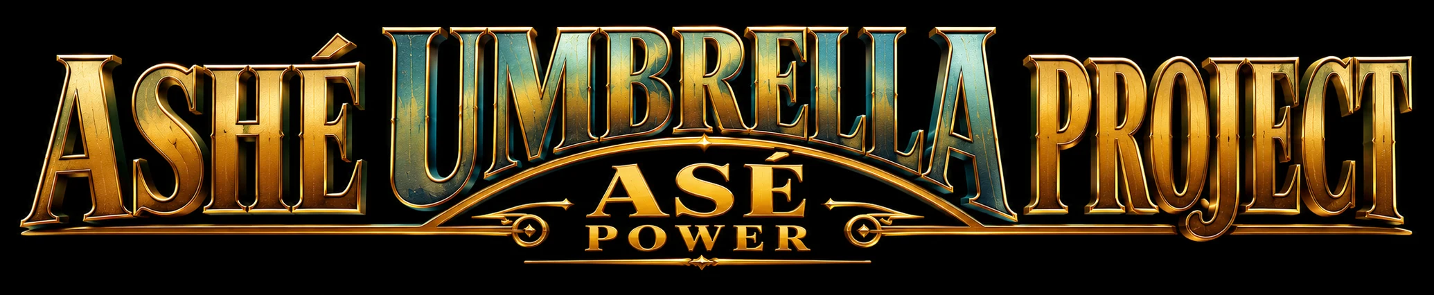 Proposed ASHÉ Umbrella Project wordmark with ASÉ POWER